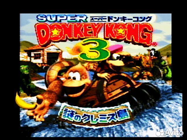 SFC snes Donkey Kong Country 3 Лицензия