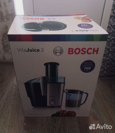 Соковыжималка bosh VitaJuice 3 700 W