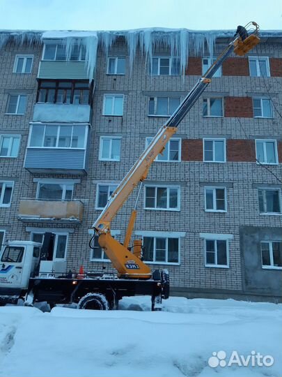 Услуги автовышки (18 м) + бензогенератор (7 кВт)