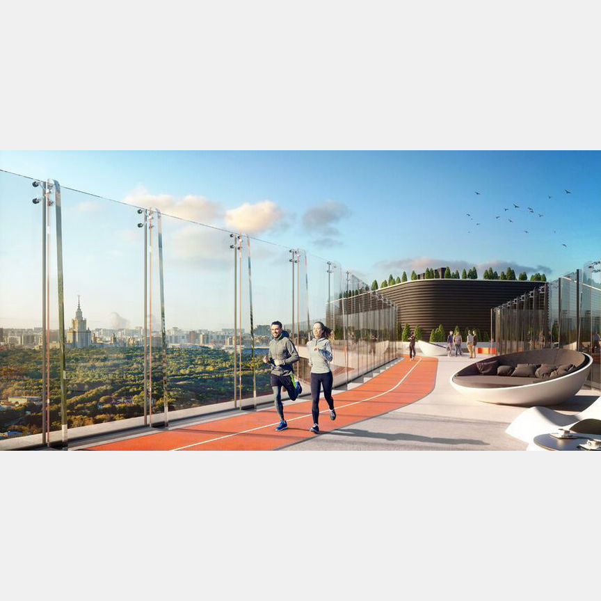 2-к. квартира, 98,4 м², 26/49 эт.