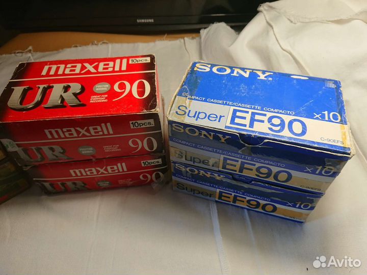 Аудиокассеты. Tdk Sony. Maxell