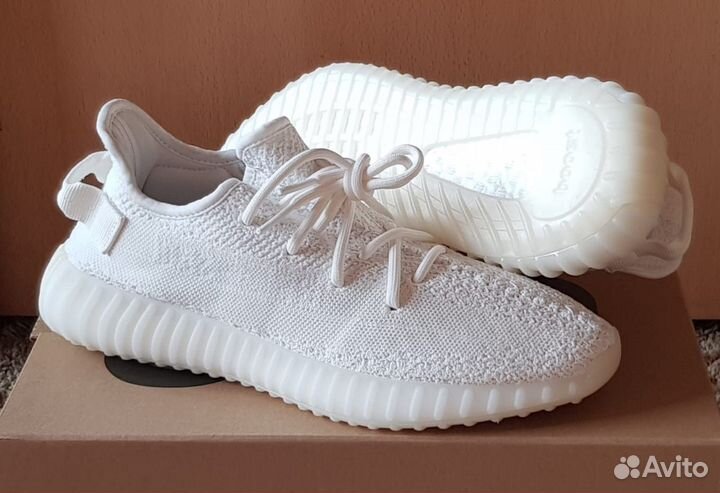 Adidas Yeezy Boost 350 v2 Triple White(оригинал)