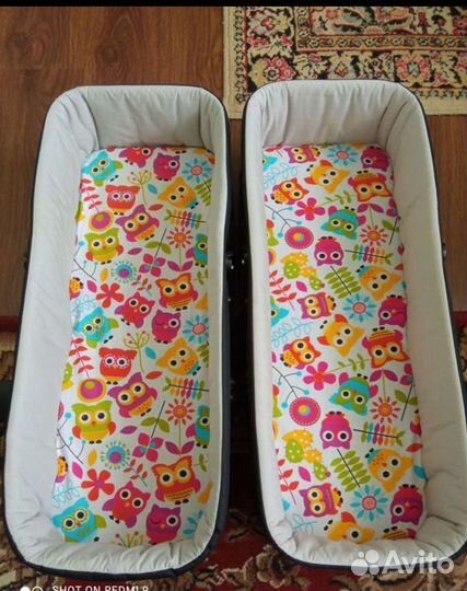 Прогулочная коляска для двойни бу