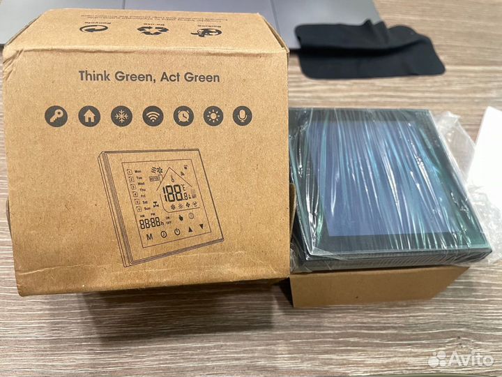 Термостат для теплого пола с Wi-Fi