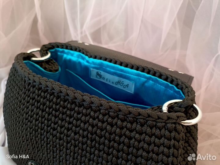 Сумка кроссбоди натуральная кожа