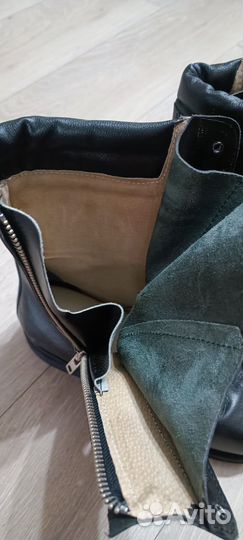 Берцы, сапоги из натуральной кожи