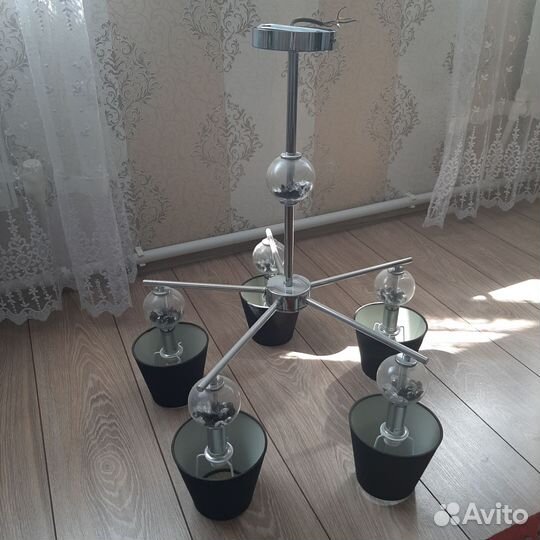 Люстра потолочная бу