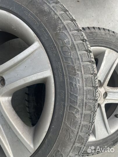 Колеса зима r 16 205/55 Mazda