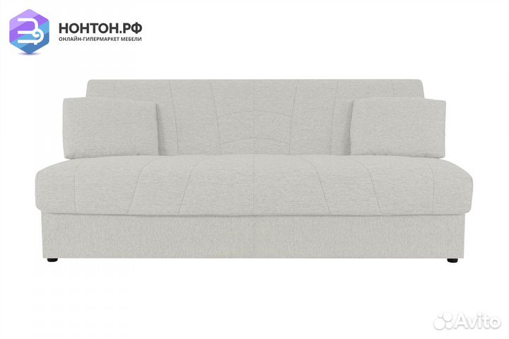 Диван книжка Ручеек жаккард светло-серый