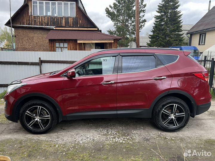 Hyundai Santa Fe 2.2 AT, 2013, 199 000 км