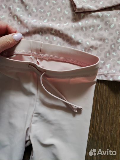 Плавательный солнцезащитный костюм H&M, бежевый