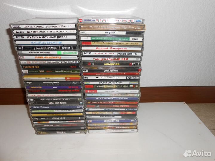 CD диски в MP3 формате
