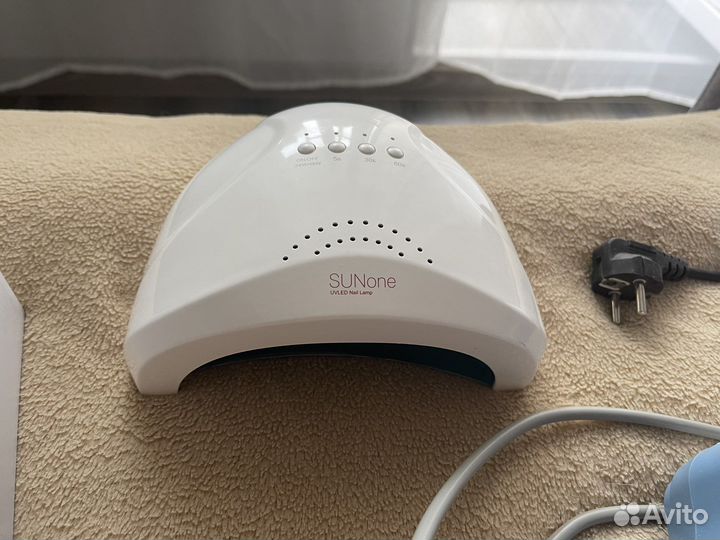 Набор для маникюра с лампой