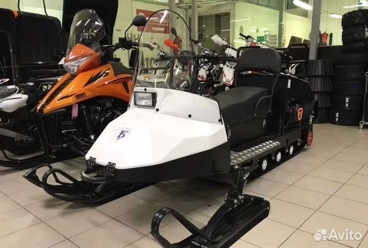 Мотобуксировщик Бурлак-M Егерь 15 л.с Витринный