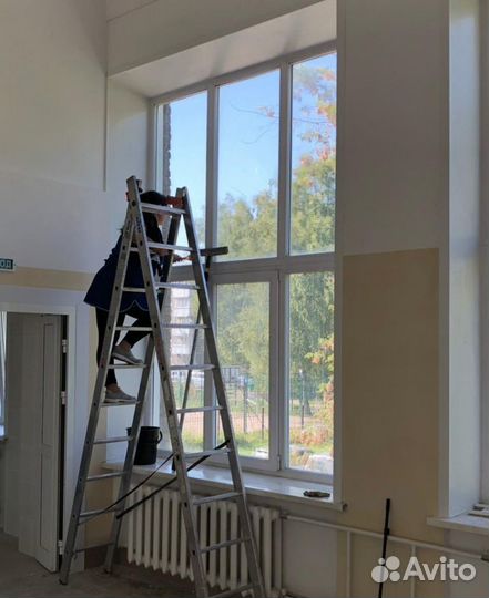 Уборка квартир Мойка фасадов Мойка окон