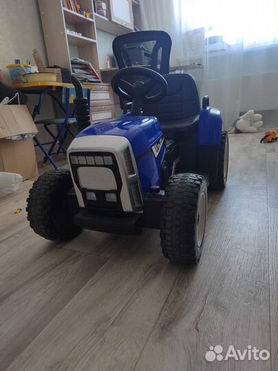 Детский Синий трактор