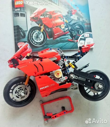 Lego 42107 Technic - мотоцикл Ducati