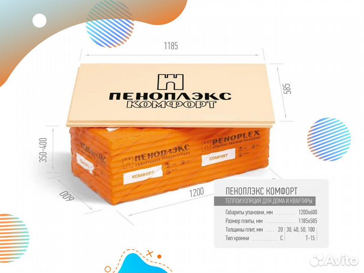 Пеноплекс комфорт