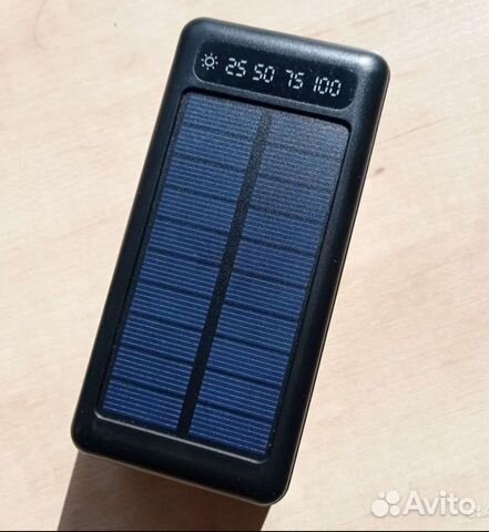 Повербанк 50000 power Bank на солнечной батарее