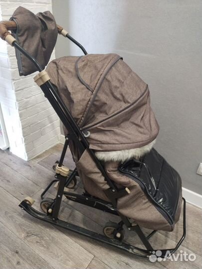 Коляска санки