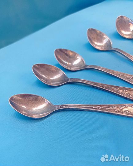 Кофейные ложечки, мельхиор СССР