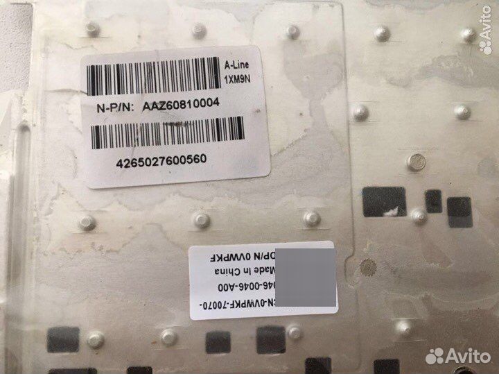 Клавиатура для ноутбука Dell Latitude vwpkf