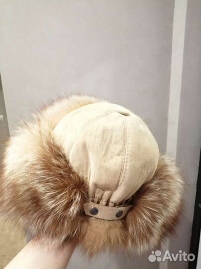 Шапка зимняя с мехом