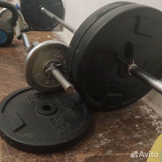 Штанга гриф блины