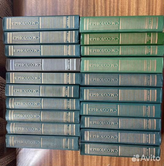 Соловьев С.М. Сочинения в 18 томах, 20 книг