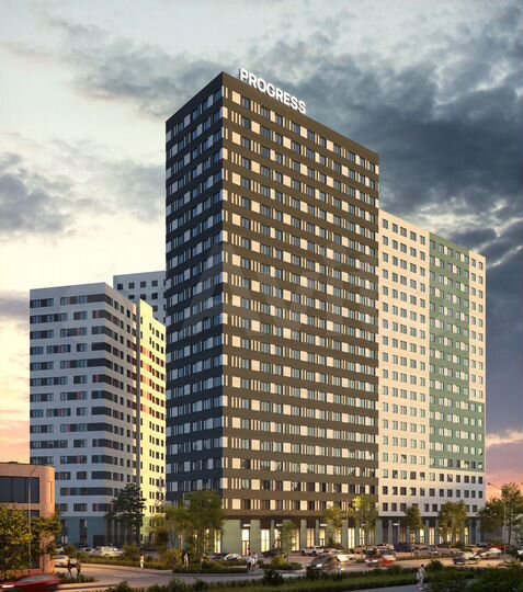 2-к. квартира, 48,7 м², 18/23 эт.