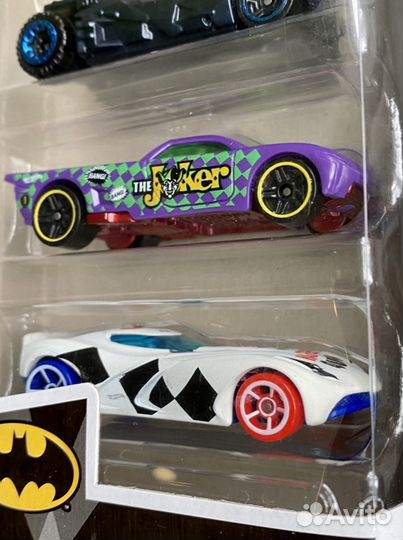 Набор 5 машинок Hot wheels Batman