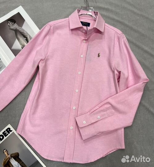 Рубашка polo ralph lauren 5 цветов женская