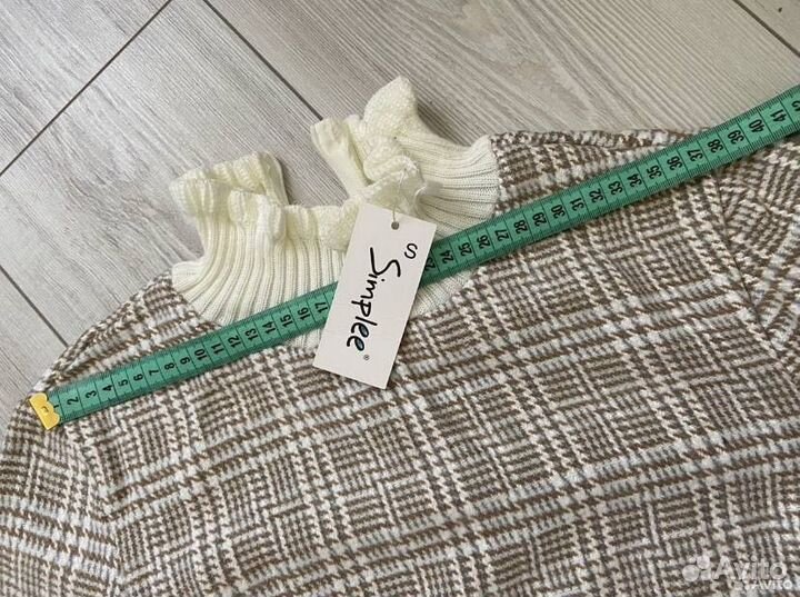 Платье женское в клетку