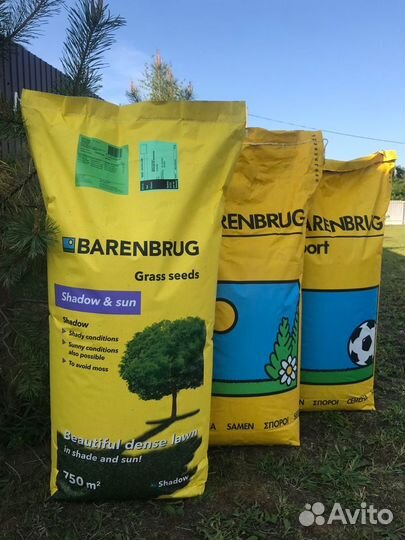 Травосмесь для газона barenbrug спорт (газон)