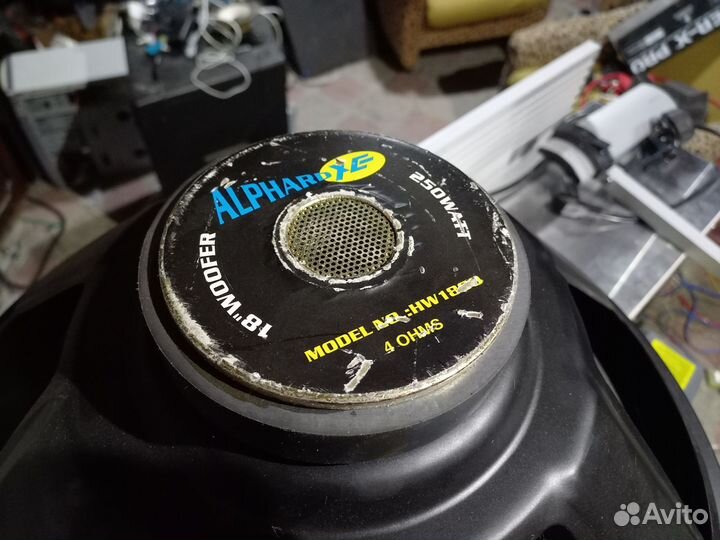Динамики alphard 18