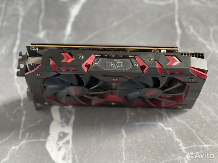 Видеокарта Rx580 8 gb Red devil