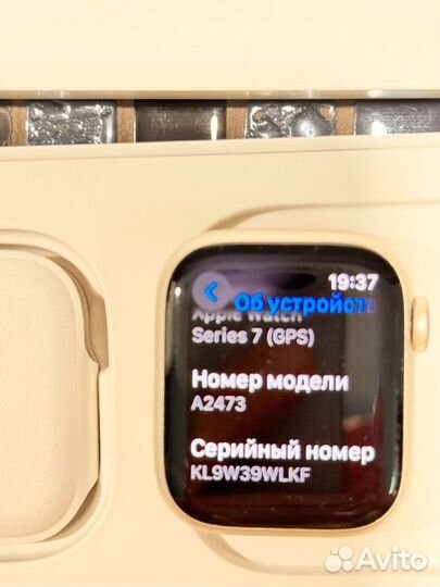 Смарт часы apple watch series 7