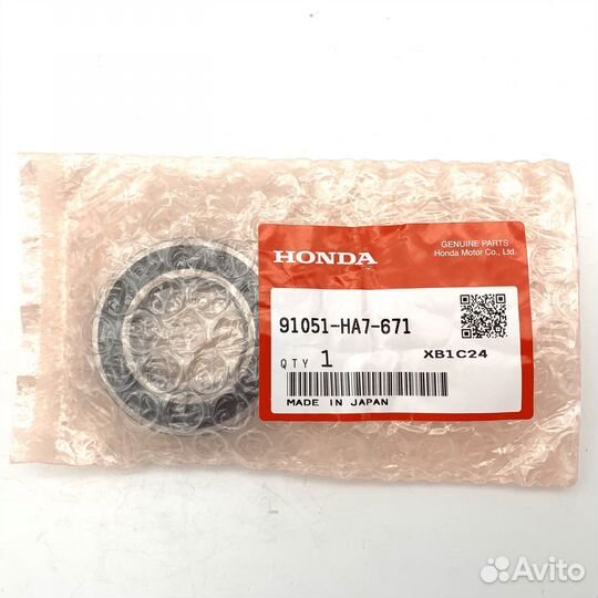 91051-HA7-671 Подшипник шариковый honda
