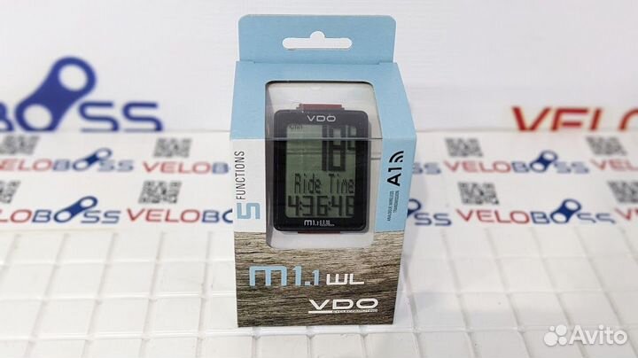 Велокомпьютер VDO M1.1WL беспроводной