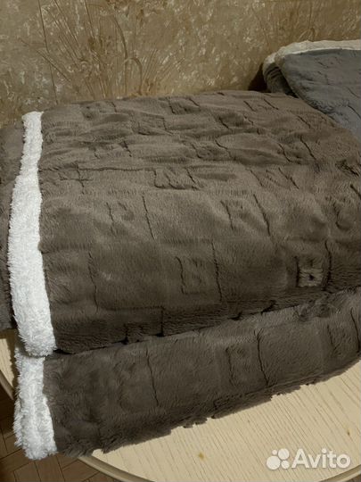 Плед покрывало 220 240 кролик