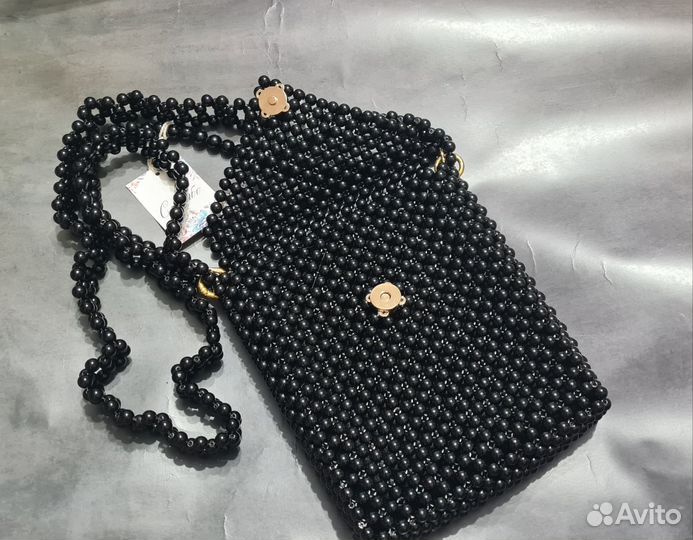 Сумка из бусин ручной работы