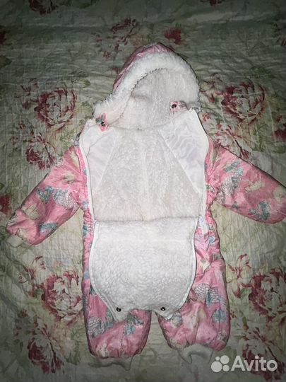 Комбинезон для девочки осень/зима