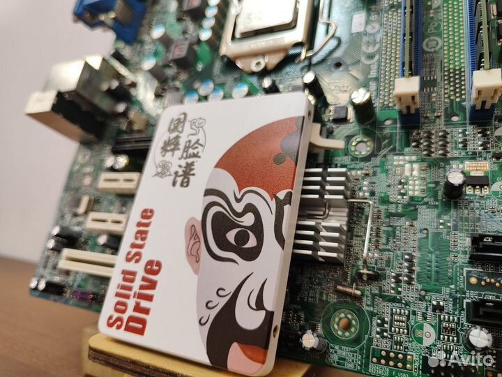 Материнская плата 1155+i5-2400+DDR3-8Gb+SSD 128Gb