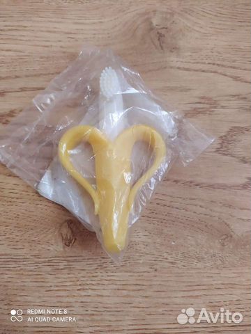 Грызунок-щетка для малышей