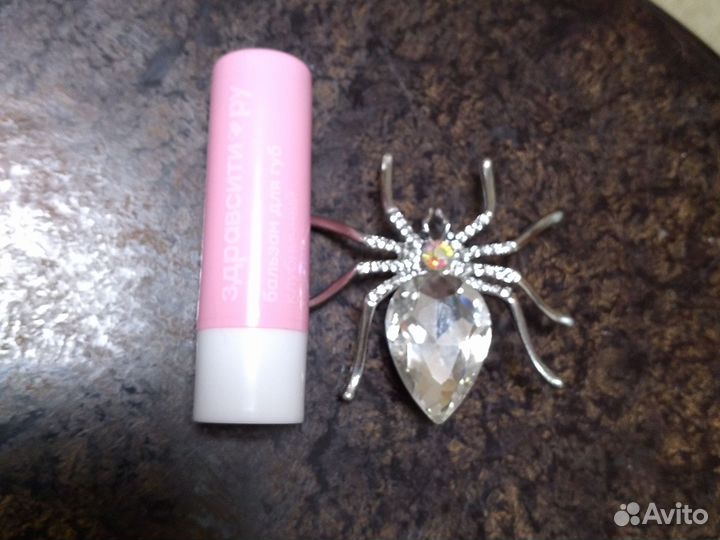 Брошь винтаж паучок новая