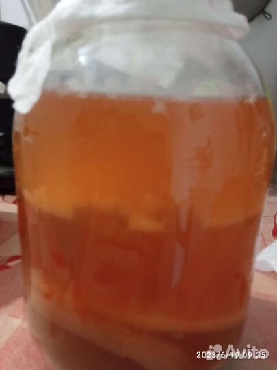 Яблочный уксус органический живой