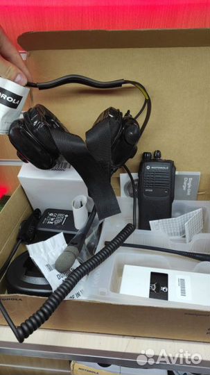 Рации рация С наушниками Motorola GP328