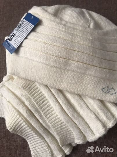 Комплект шапка и шарф женский