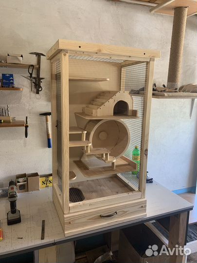 Витрина для шиншилл новая