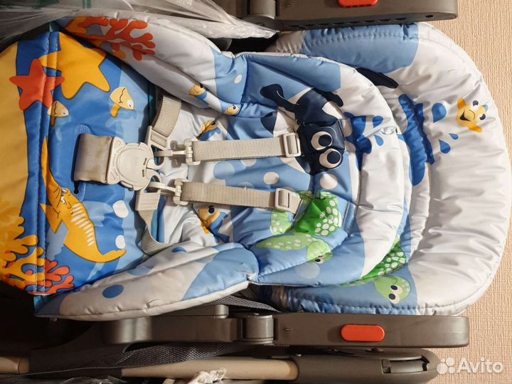 2 стула для кормления Chicco poly magic Италия